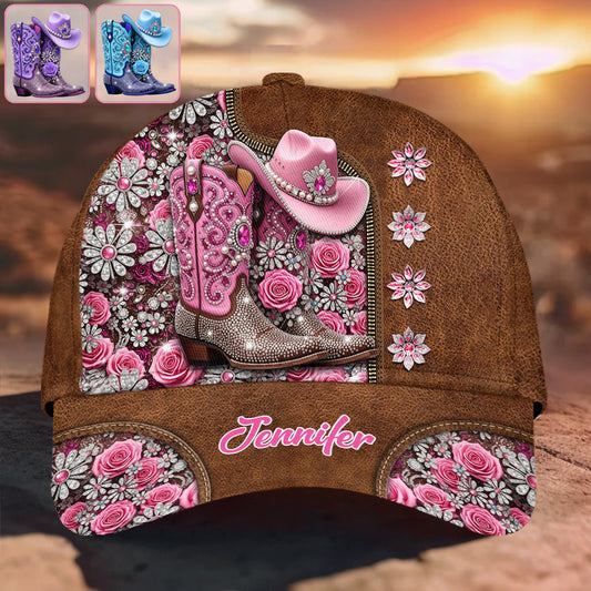 Beautiful Cowgirl Boots - Personalized Cowgirl Classic Cap