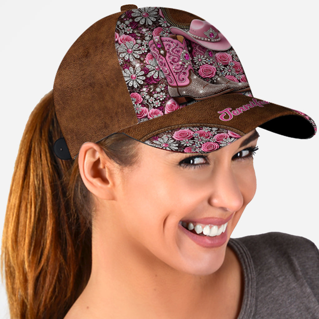 Beautiful Cowgirl Boots - Personalized Cowgirl Classic Cap
