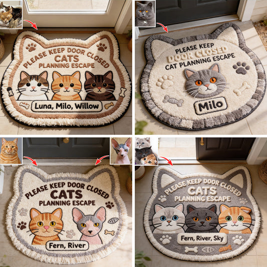 Custom Any Photo - Personalized Cat Non-Slip Tufted Rug