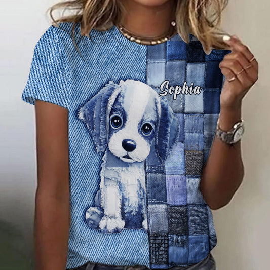 Liebe Beagle - Personalisiertes T-Shirt mit Hundemotiv