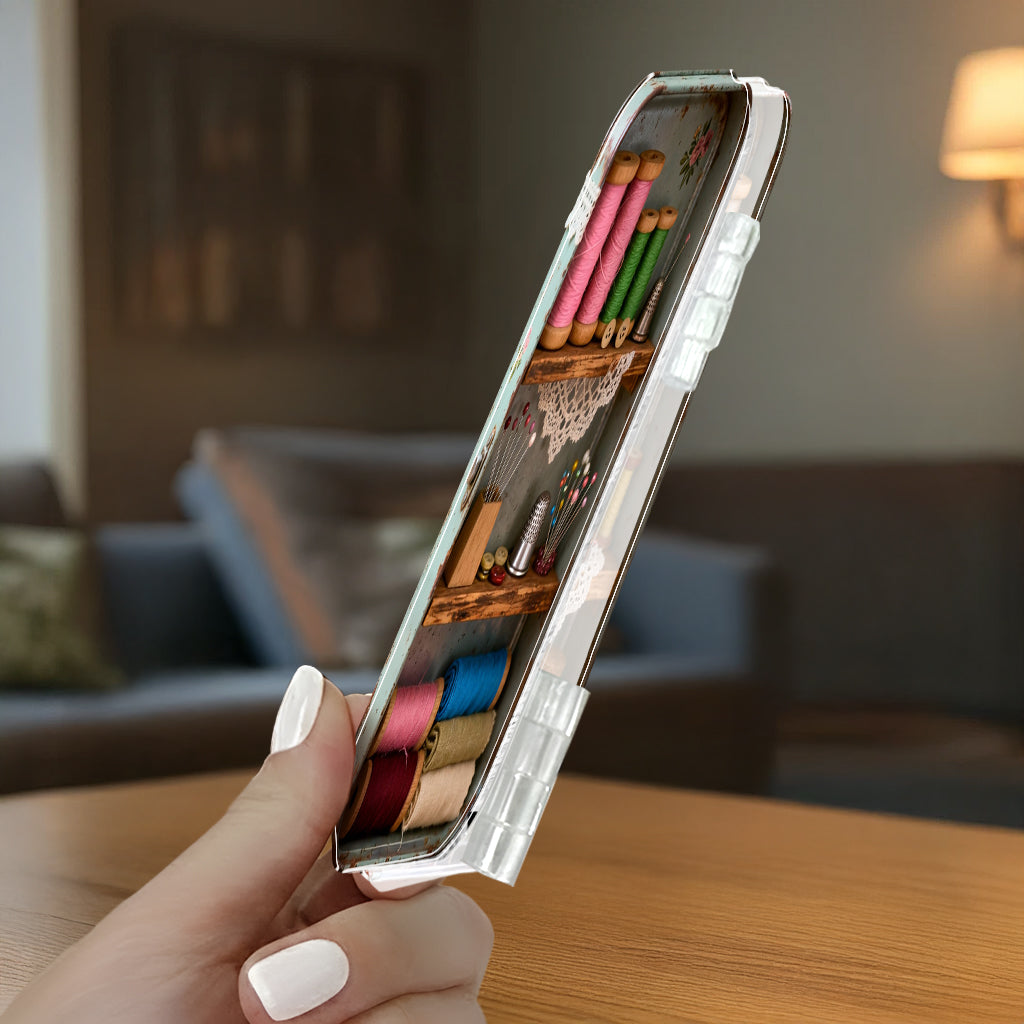 Nähbegeisterung – Personalisiertes Acryl-Diptychon