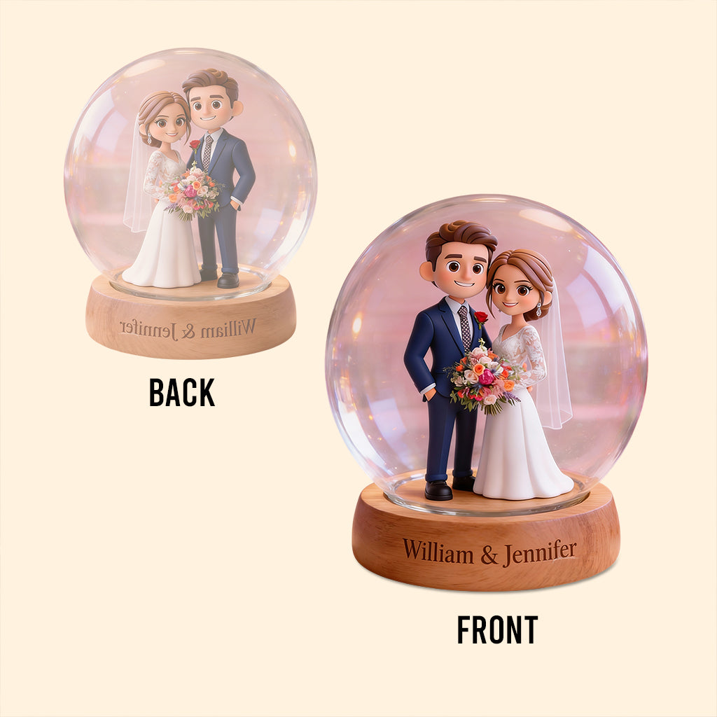 I Love You - Personalized Couple Custom Shaped Acrylic Plaque