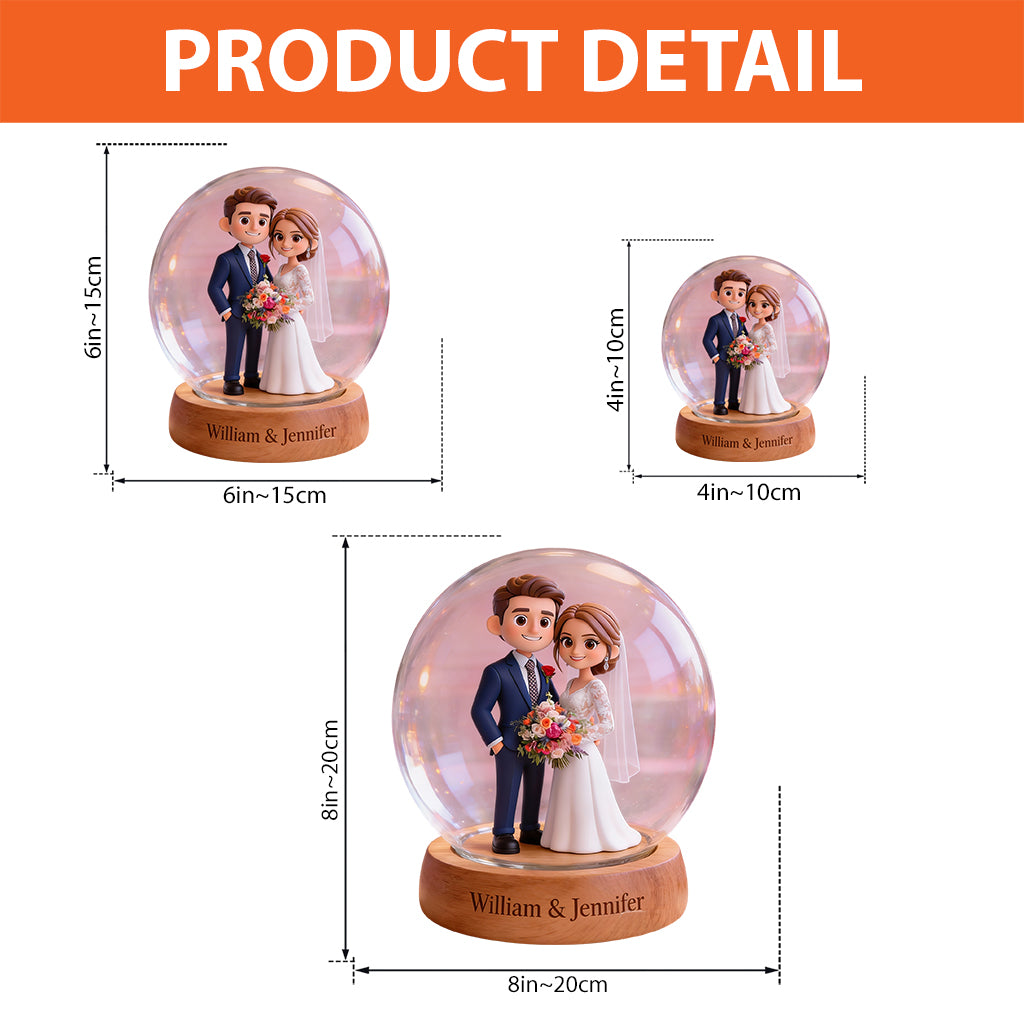 I Love You - Personalized Couple Custom Shaped Acrylic Plaque