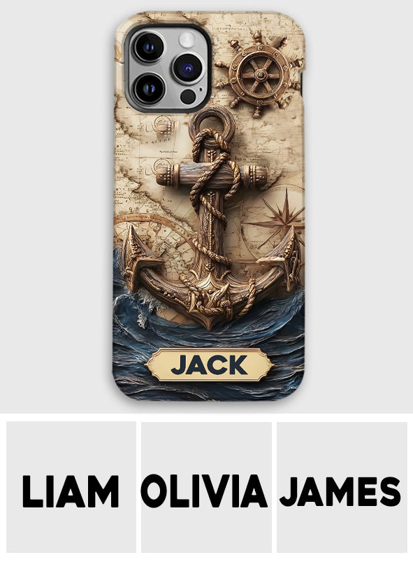 Proud Sailor - Personalized Boating Full Print Phone Case