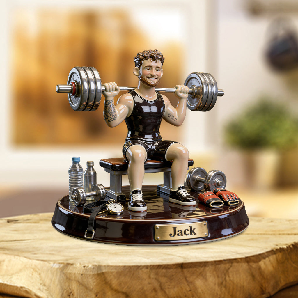 Pas de douleur, pas de gain - Plaque acrylique personnalisée de fitness sur mesure