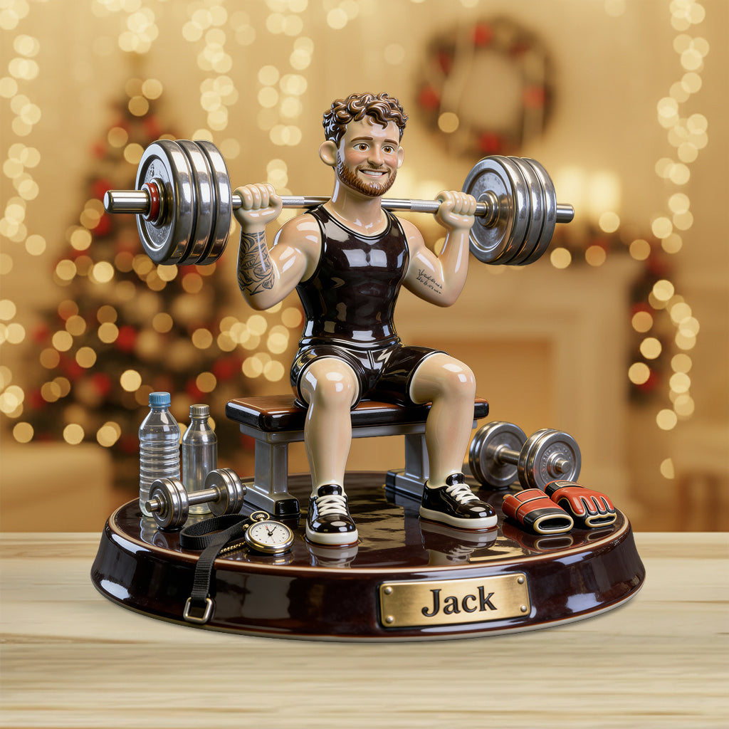 Pas de douleur, pas de gain - Plaque acrylique personnalisée de fitness sur mesure