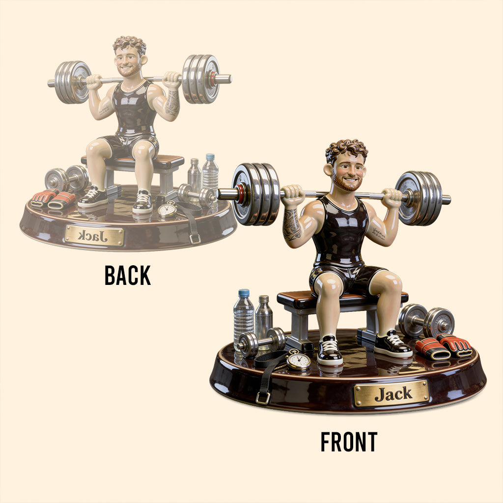 Pas de douleur, pas de gain - Plaque acrylique personnalisée de fitness sur mesure