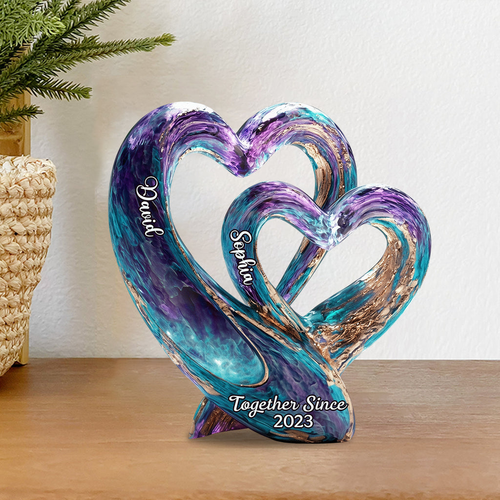 You And Me We Got This - Personalized Couple Custom Shaped Acrylic Plaque