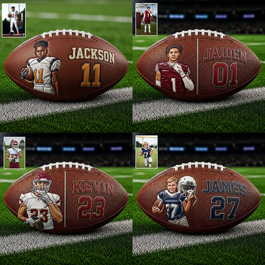 Tout Photo Amour Football - Ballon Multi-Sport Personnalisé