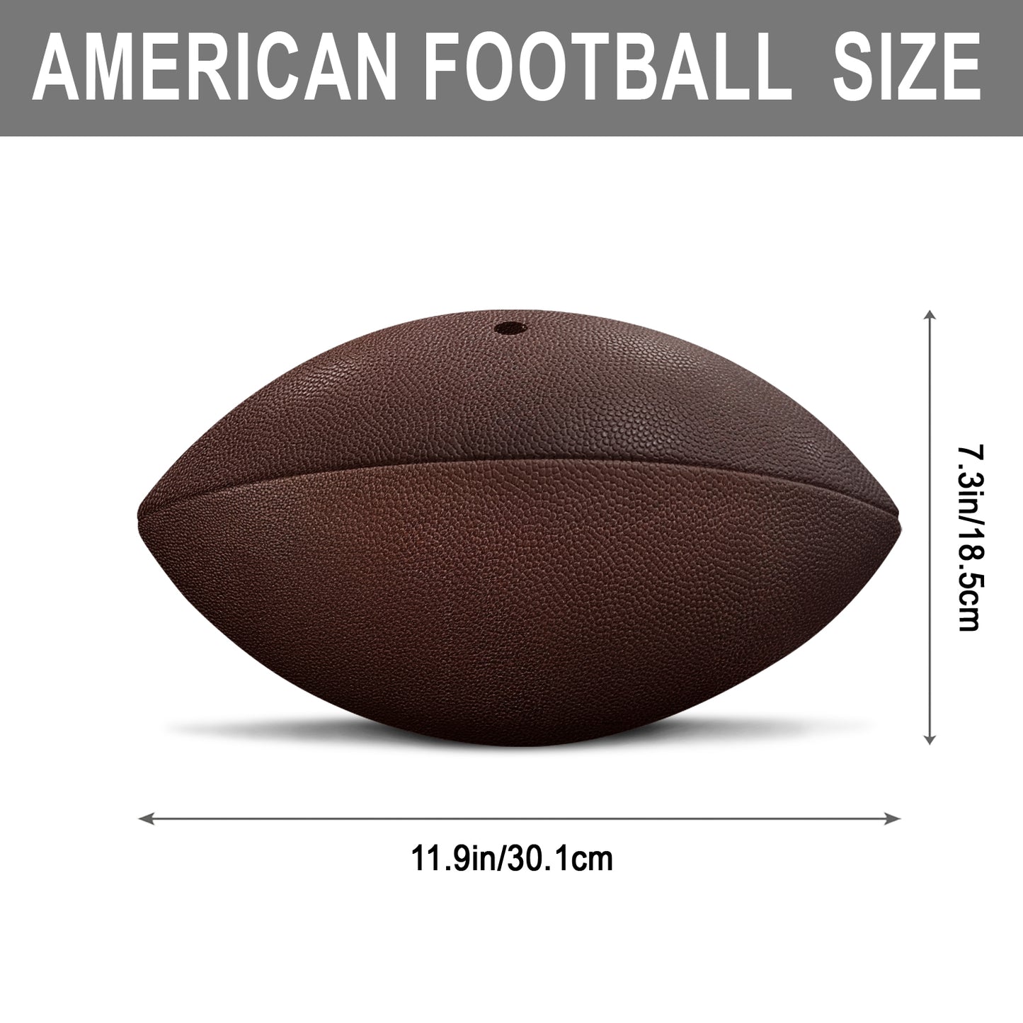 Any Photo Love Football - Personalized Football Multi-Sport Ball