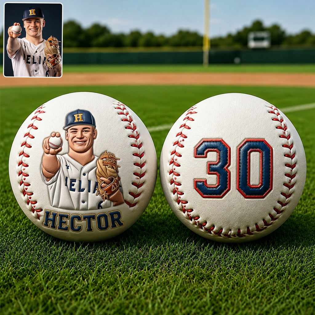 Any Photo Love Baseball - Personalisierter Baseball Multi-Sport Ball