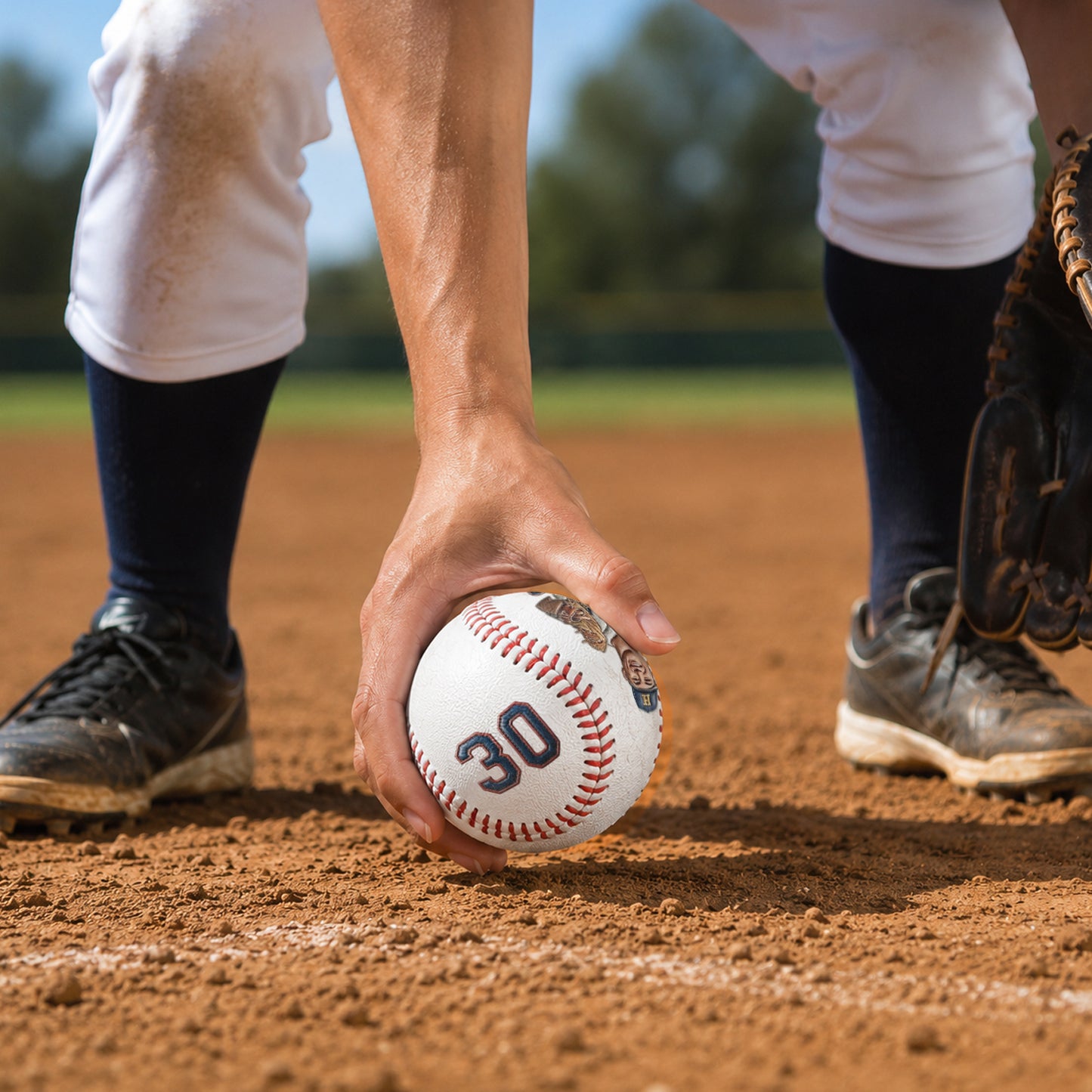 Any Photo Love Baseball - Personalisierter Baseball Multi-Sport Ball