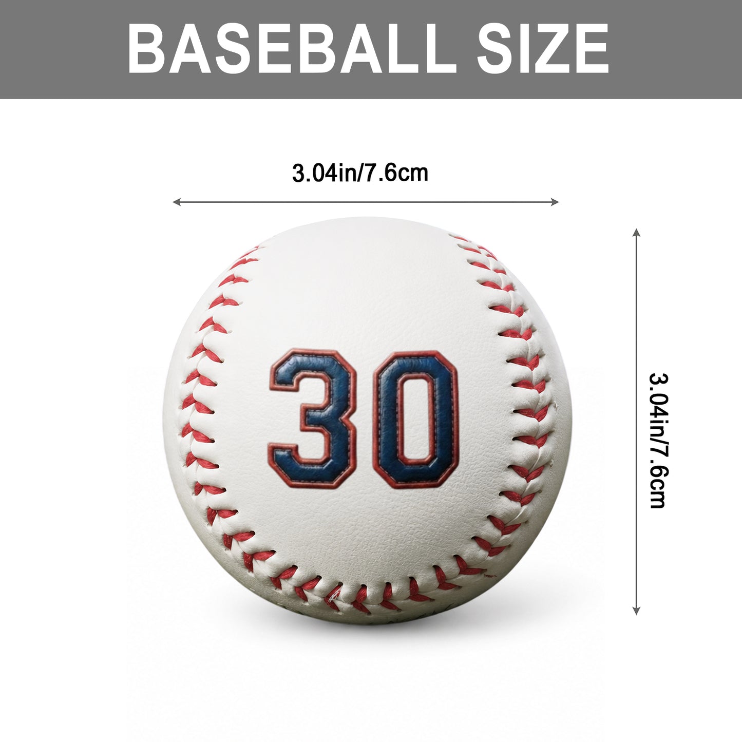 Any Photo Love Baseball - Personalisierter Baseball Multi-Sport Ball