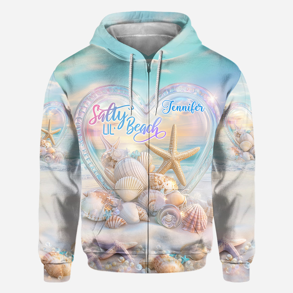 Salty Lil Beach - Personalized Sea Lover All Over Shirt