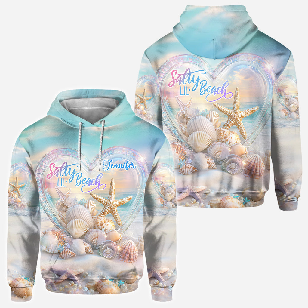 Salty Lil Beach - Personalized Sea Lover All Over Shirt