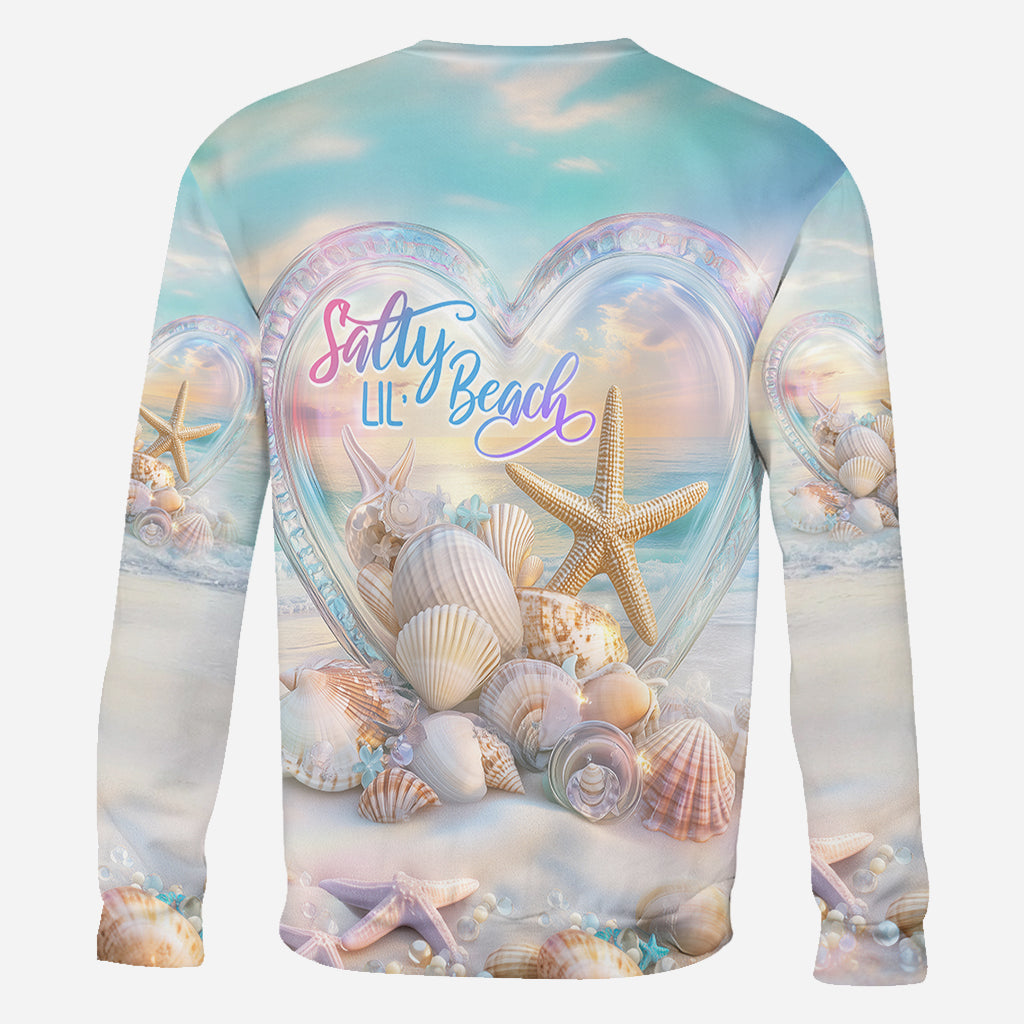 Salty Lil Beach - Personalized Sea Lover All Over Shirt