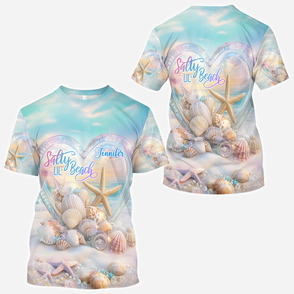 Salty Lil Beach - Personalized Sea Lover All Over Shirt