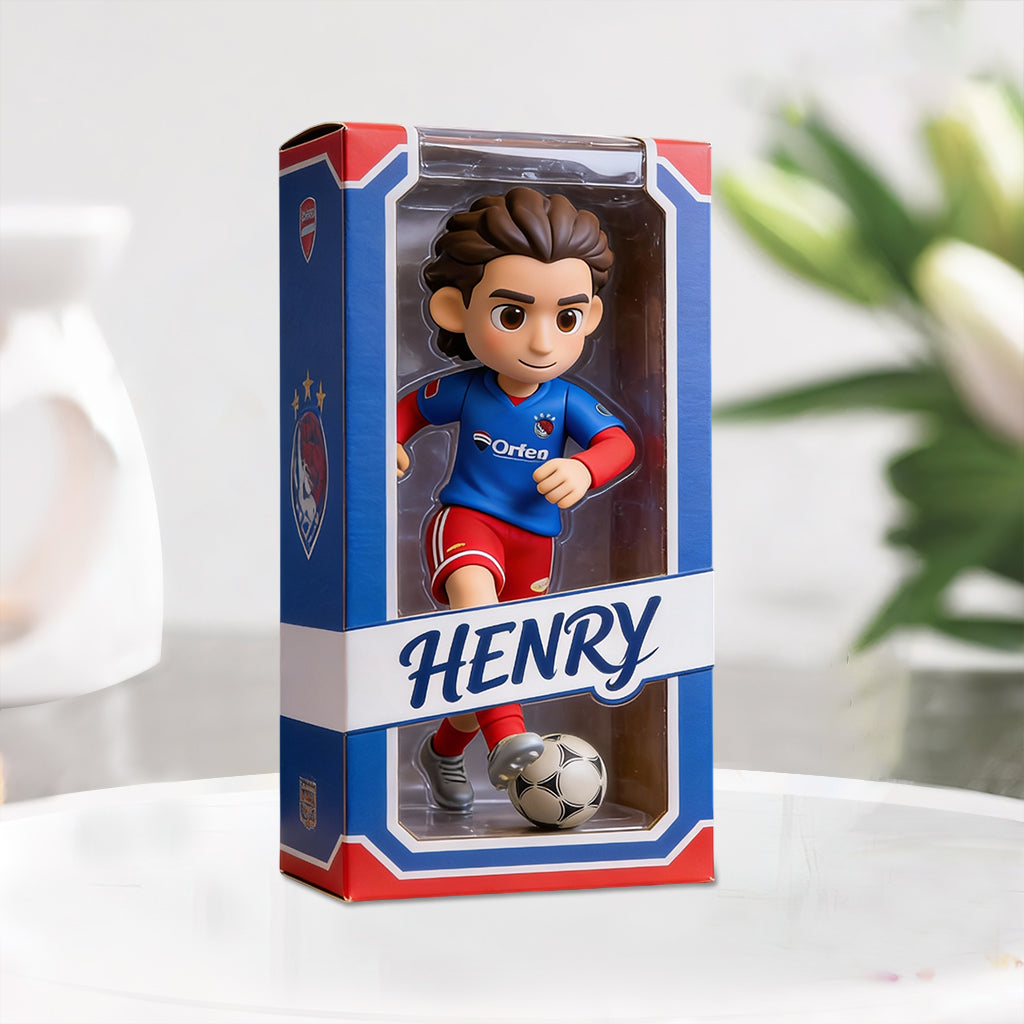 Plaque acrylique personnalisée à partir d'une photo - Tous sports - Football, basketball, baseball... - Plaque acrylique personnalisée en forme de ballon de football