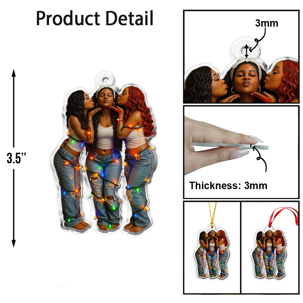 Best Friend Forever - Personalized Bestie Ornament