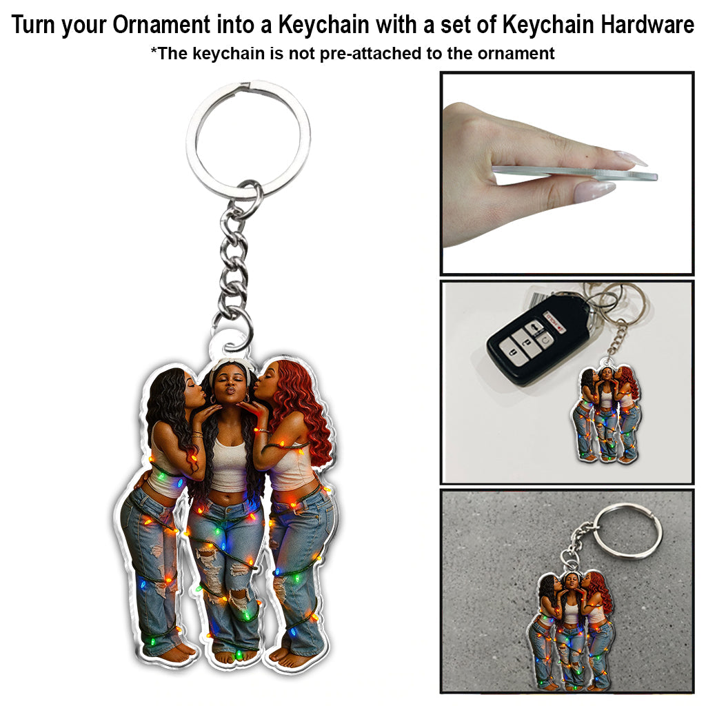 Best Friend Forever - Personalized Bestie Ornament