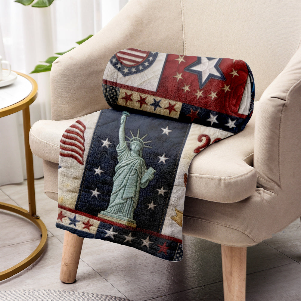 250th Anniversary - Personalized Patriot Blanket