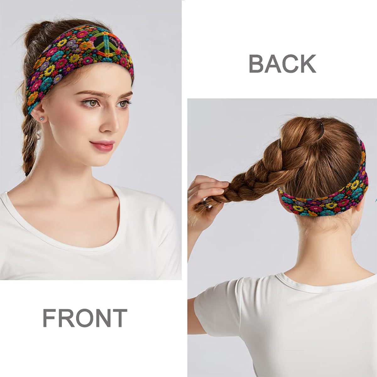Hippie Soul - Personalized Hippie Unisex Headband/ Turban