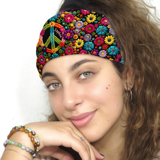 Hippie Soul - Personalized Hippie Unisex Headband/ Turban