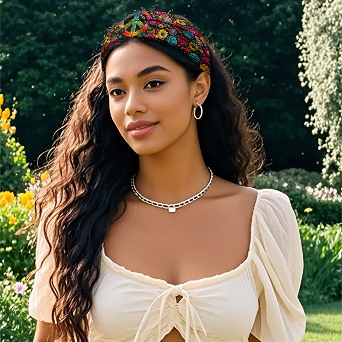 Hippie Soul - Personalized Hippie Unisex Headband/ Turban