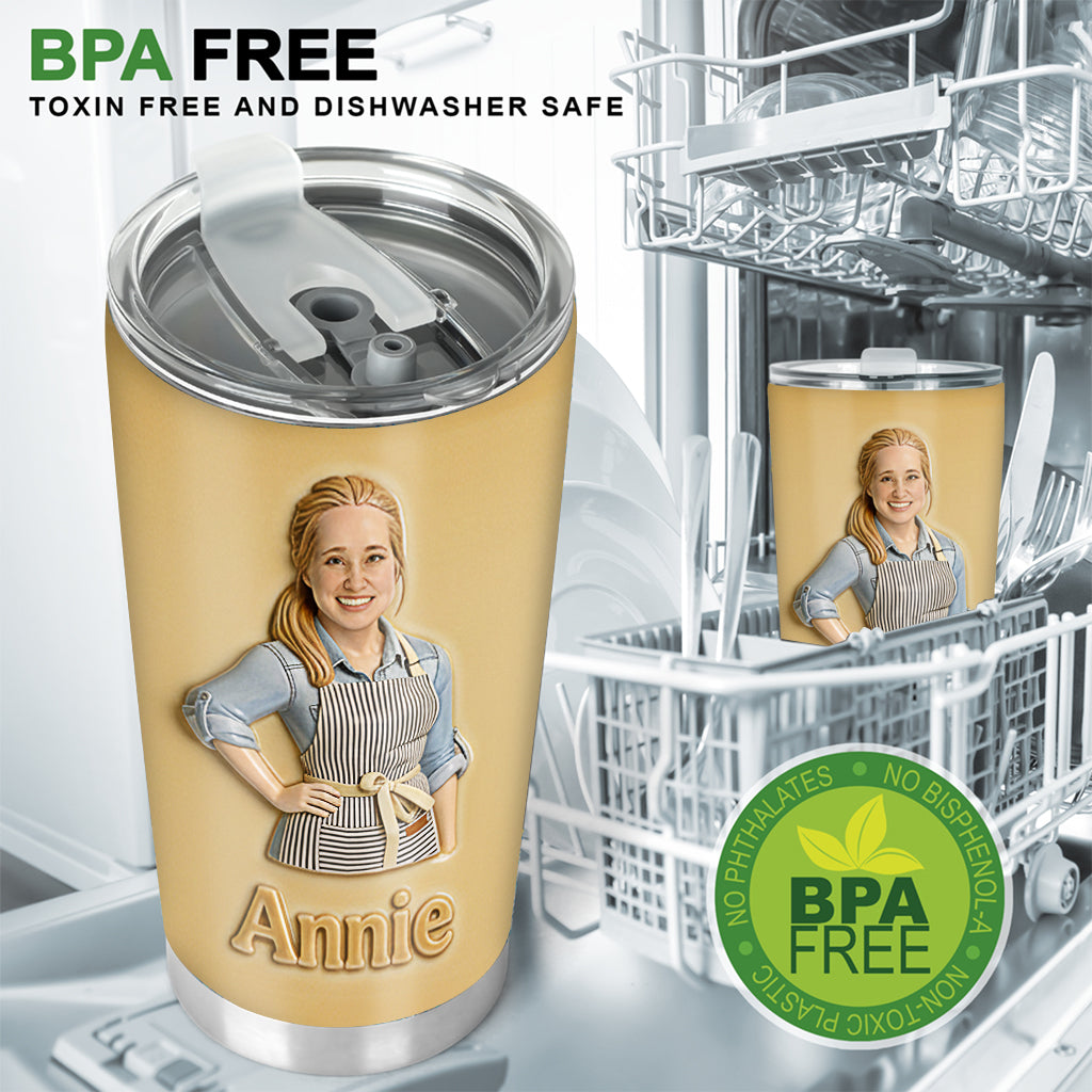 Individuell gestaltbarer Backbecher mit Foto