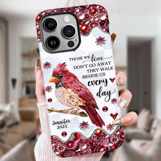 Those We Love Don't Go Away - Personalized Memorial Full Print Phone Case