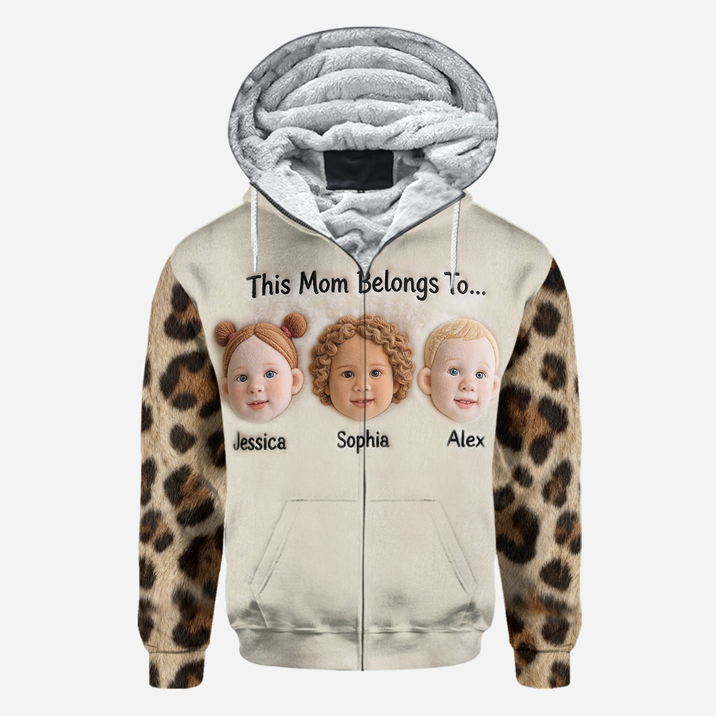 This Mom / Grandma Belongs To - Personalized Mother All Over Shirt