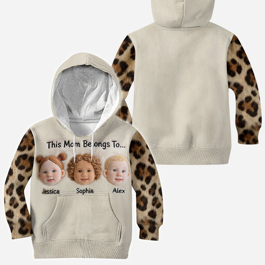 This Mom / Grandma Belongs To - Personalized Mother All Over Shirt