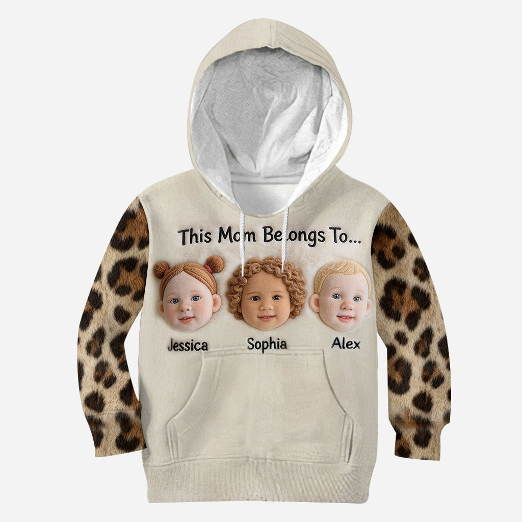 This Mom / Grandma Belongs To - Personalized Mother All Over Shirt