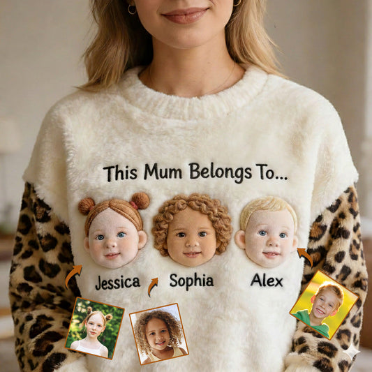 This Mom / Grandma Belongs To - Personalized Mother All Over Shirt