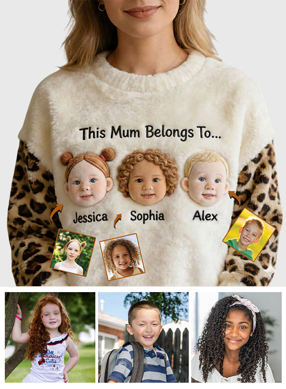 This Mom / Grandma Belongs To - Personalized Mother All Over Shirt