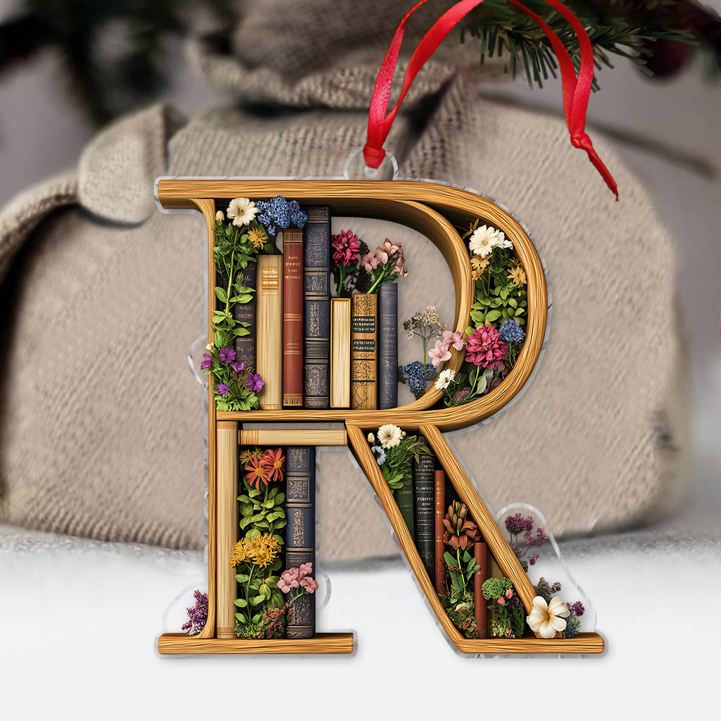 Love Books - Personalized Book Ornament