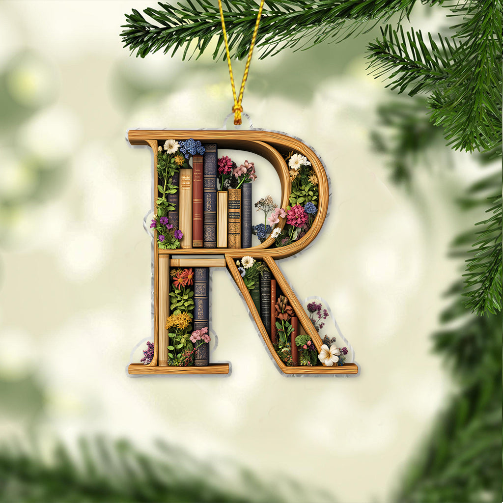 Love Books - Personalized Book Ornament