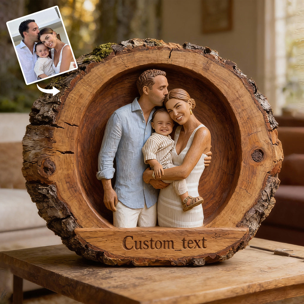 Best Family Ever - Personalized Family Custom Shaped Acrylic Plaque