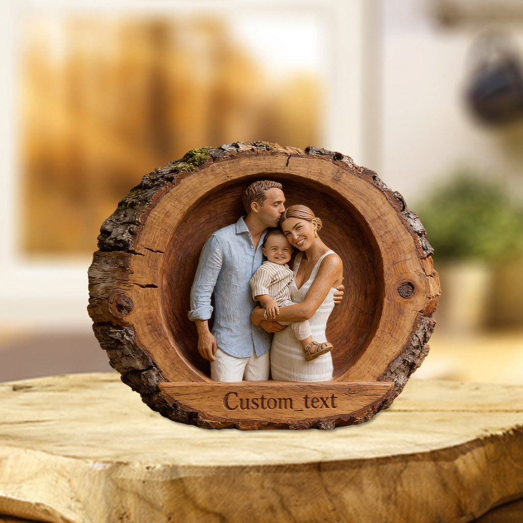 Best Family Ever - Personalized Family Custom Shaped Acrylic Plaque
