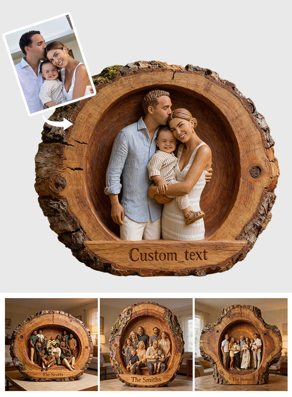 Best Family Ever - Personalized Family Custom Shaped Acrylic Plaque