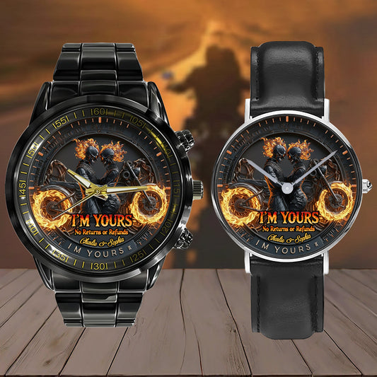 I'm Yours - Personalized Biker Hand Watch