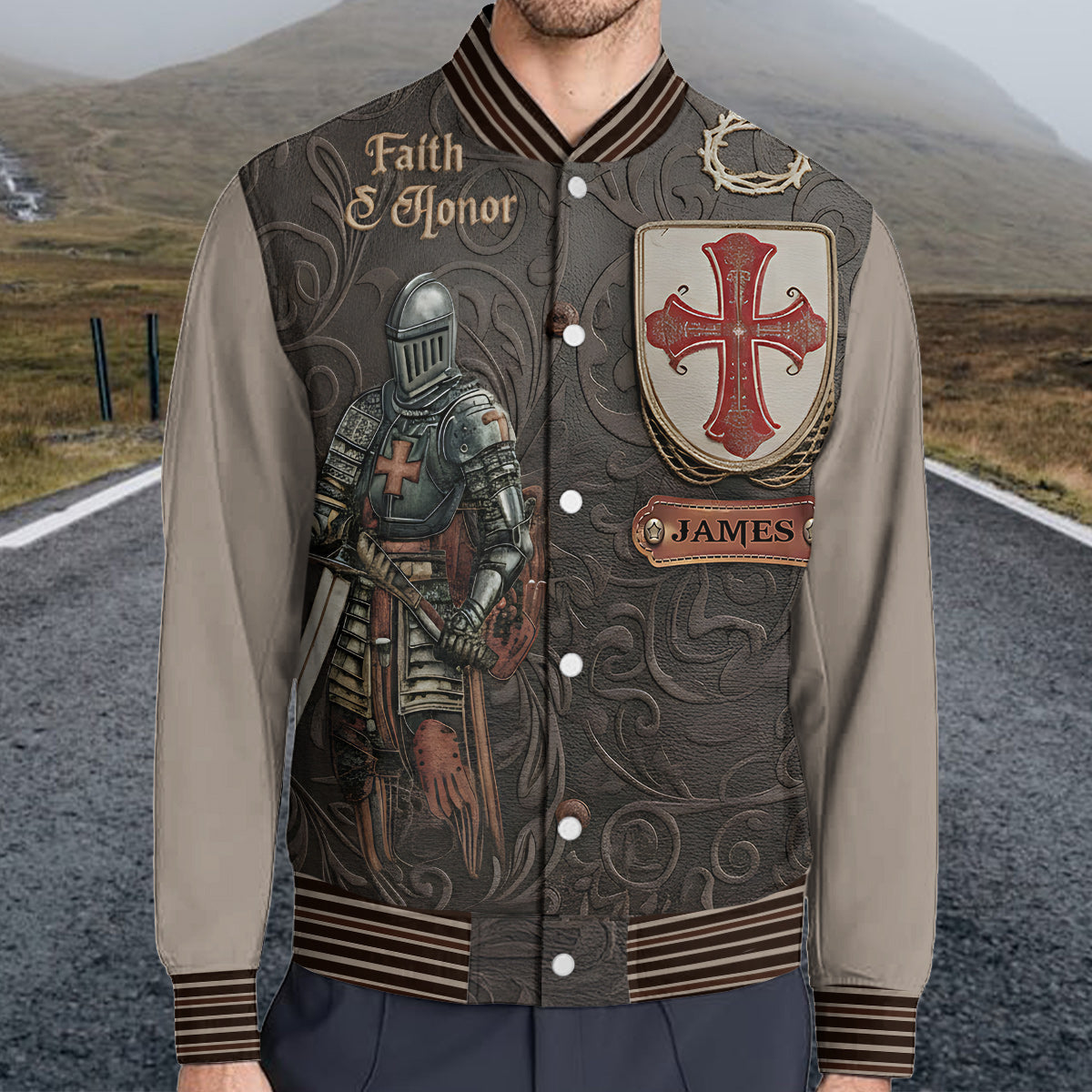 Amour de Dieu - Veste universitaire chrétienne personnalisée