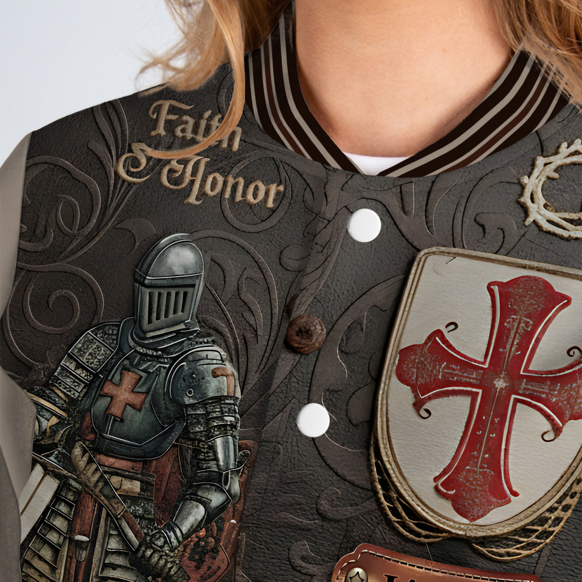 Amour de Dieu - Veste universitaire chrétienne personnalisée