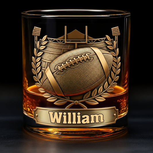 Victory Sip – Personalisiertes Fußball-Whiskyglas