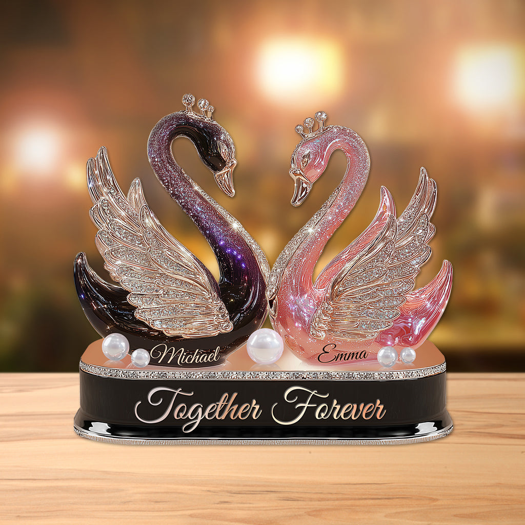 You And Me We Got This - Personalized Couple Custom Shaped Acrylic Plaque