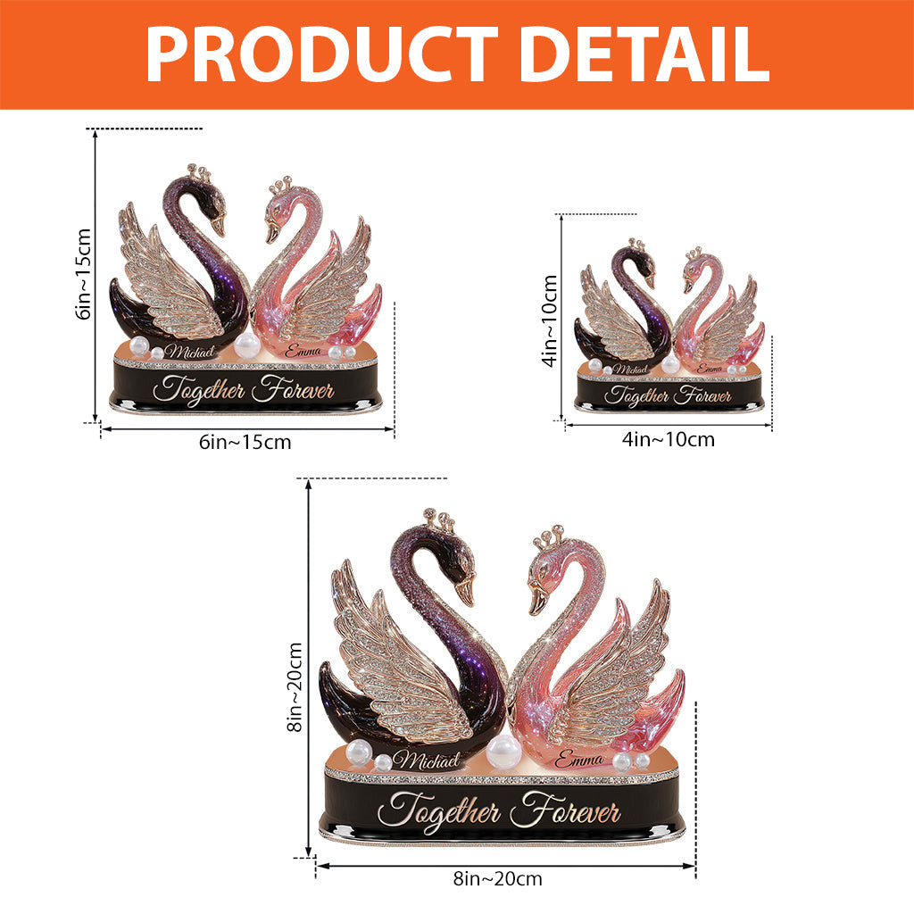 You And Me We Got This - Personalized Couple Custom Shaped Acrylic Plaque