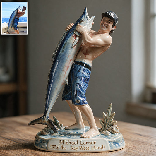 Benutzerdefiniert aus jedem Foto - Personalisierte 3D Angelplakette