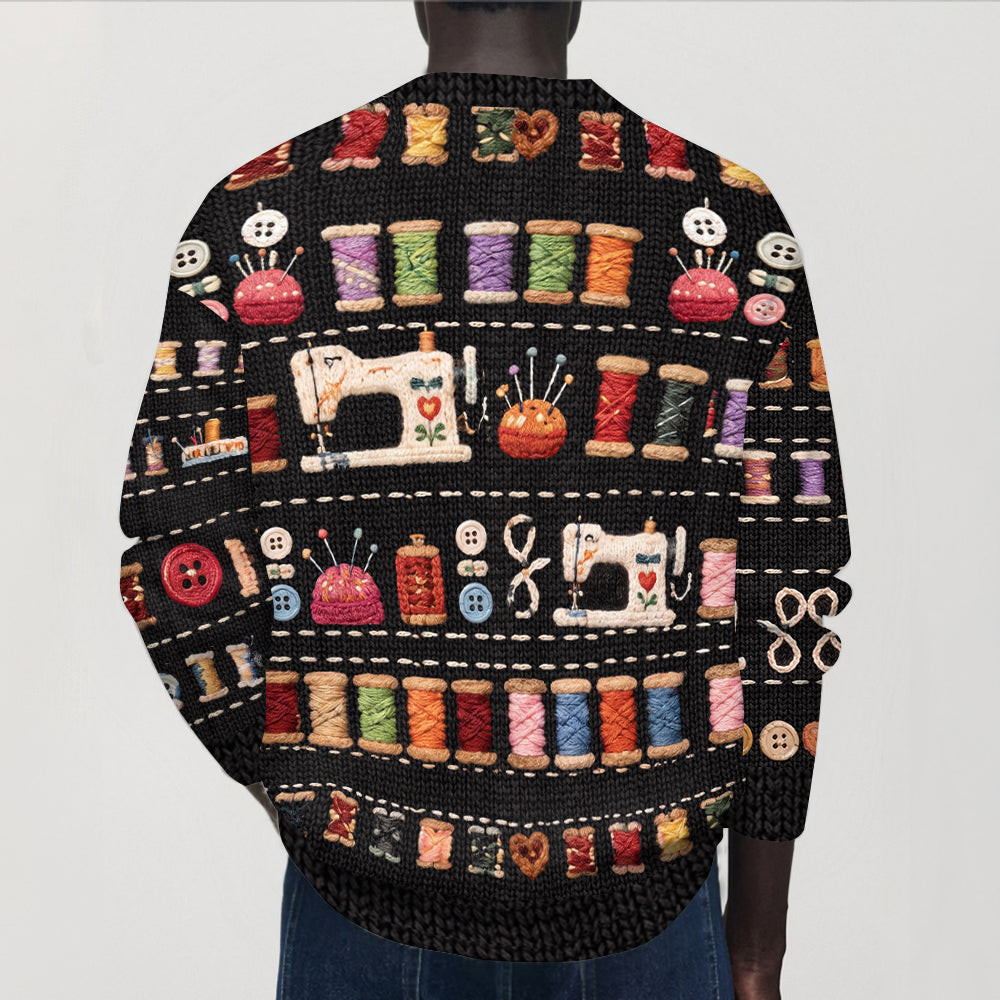 Love Sewing - Personalized Sewing Cardigan Sweater