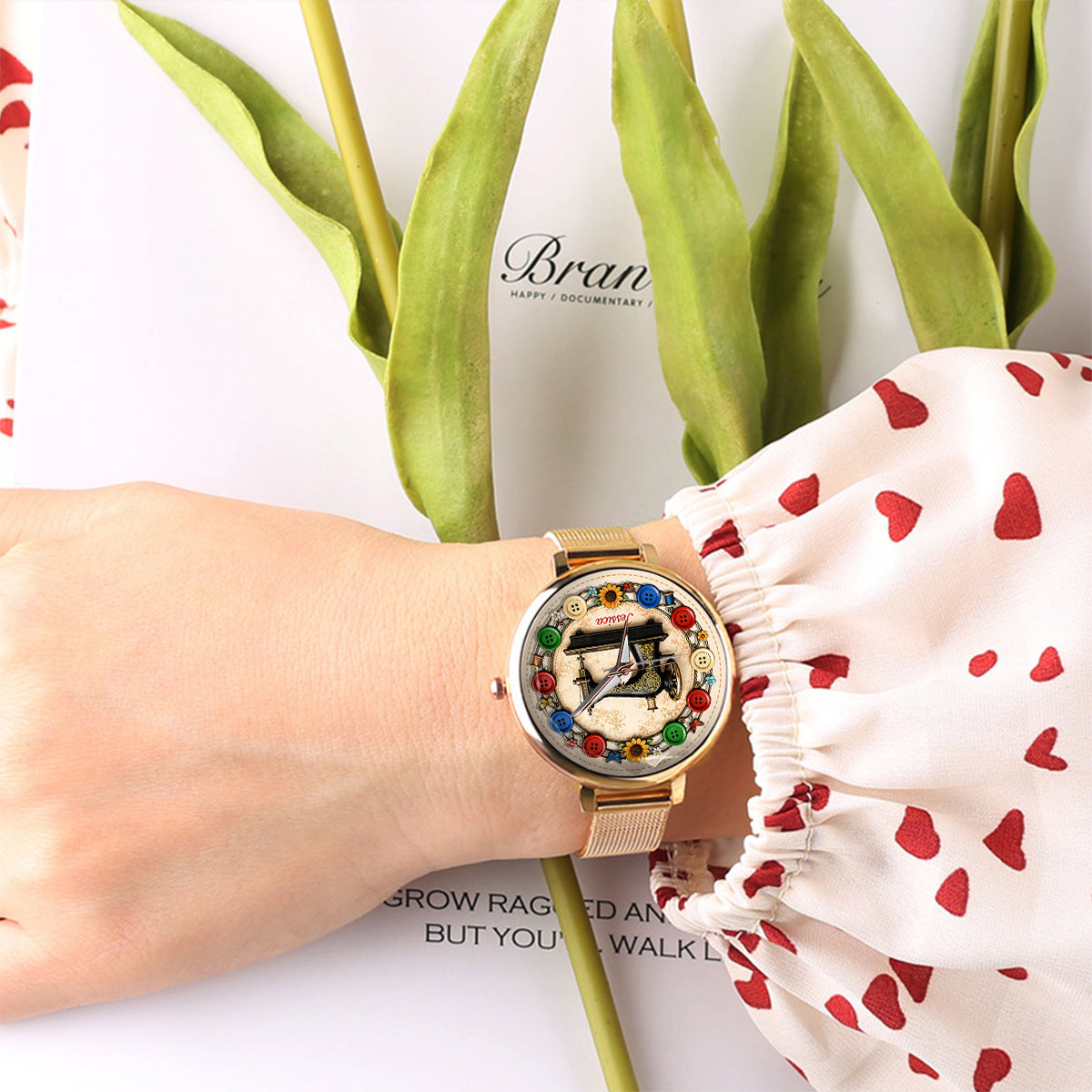 Montre Femme Personnalisée - Amour Couture