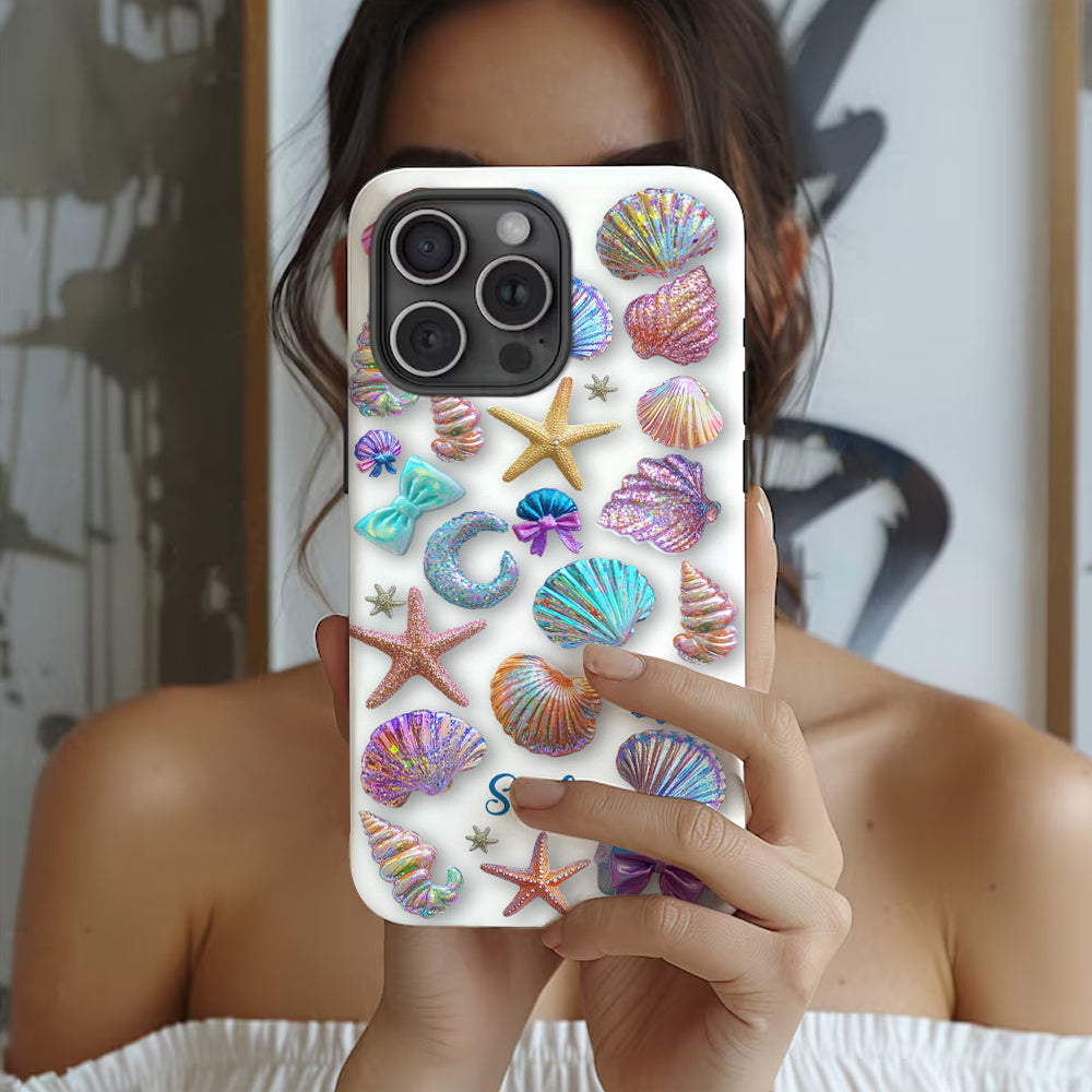 Salty Lil' Beach - Personalized Sea Lover Full Print Phone Case